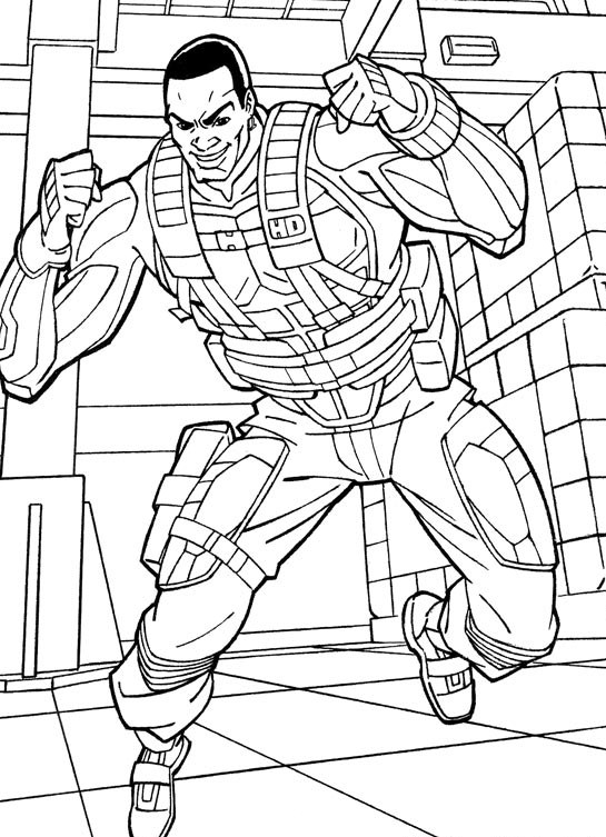 Kids-n-fun.com | 44 coloring pages of G.I. Joe
